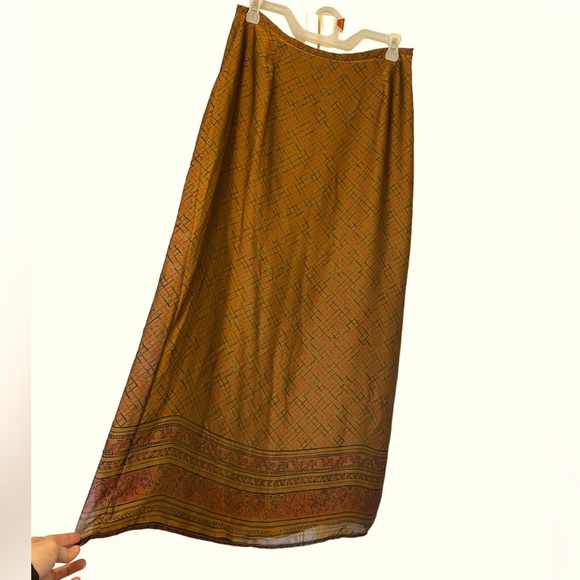 Valerie Stevens Petites Lined Maxi Skirt Size 8P